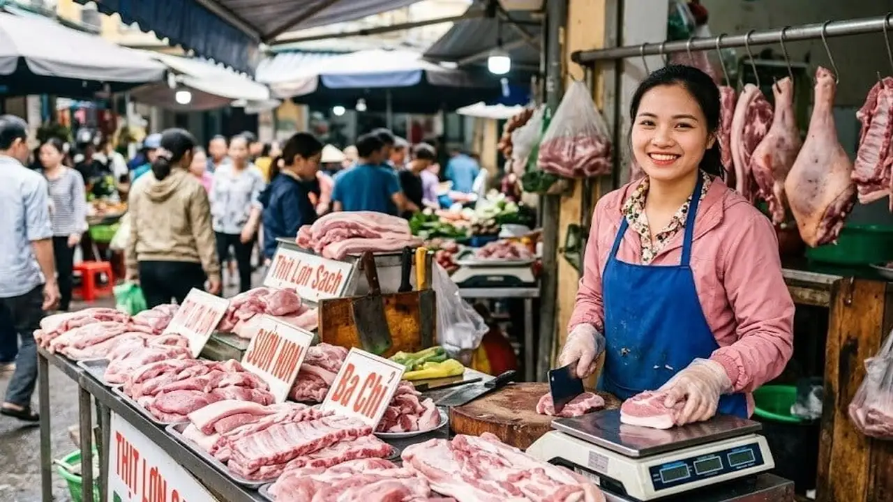 أسعار لحم الخنزير تتباين اليوم في ثلاث مناطق مختلفة